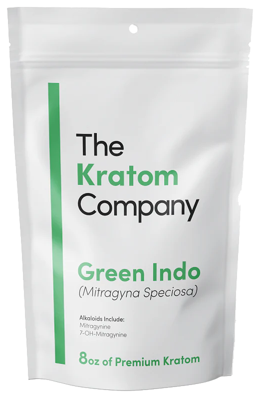 Green Indo Kratom pouch